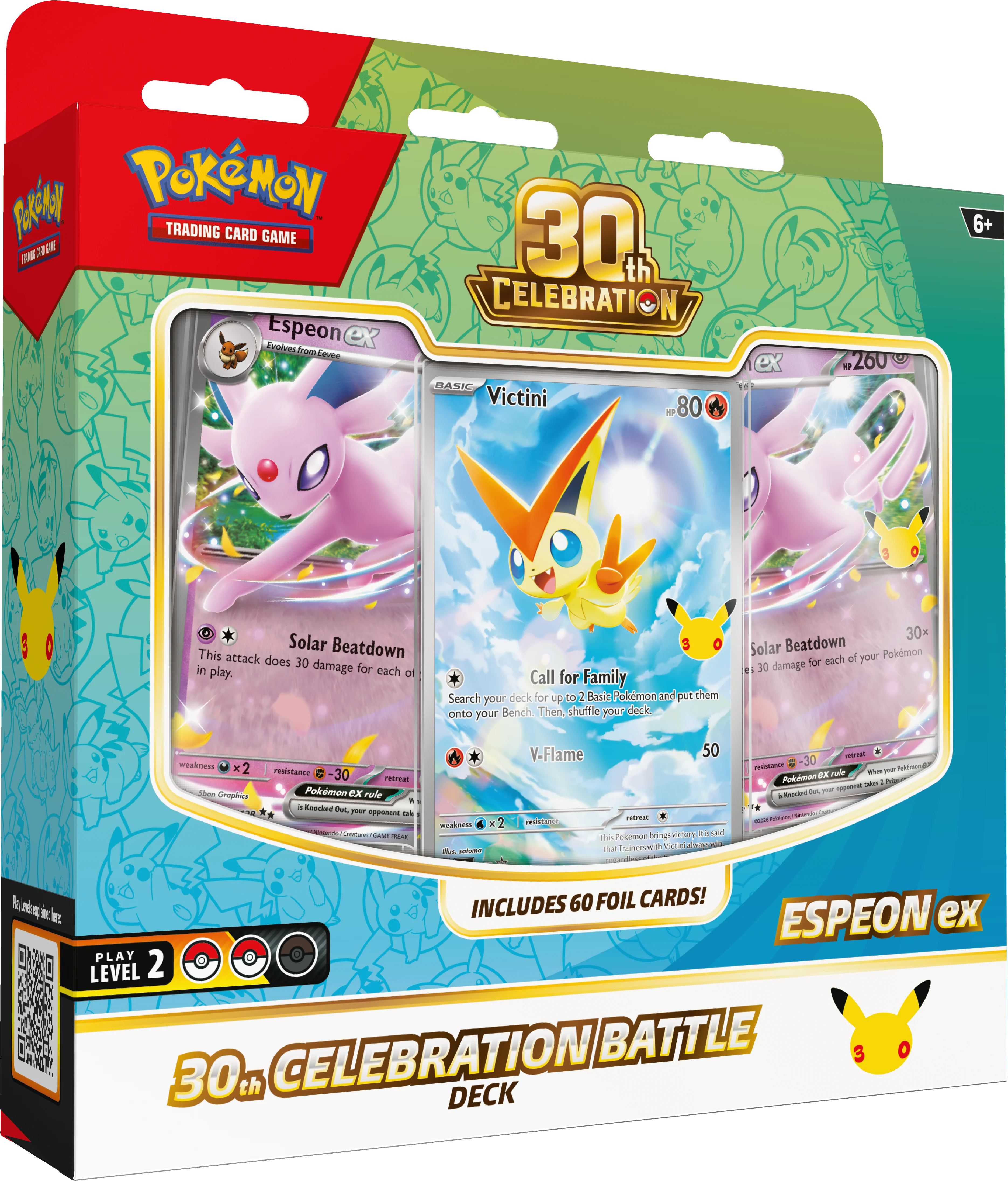 30th Celebration - Battle Decks - Espeon ex & Umbreon ex (PREVENTA PRÓXIMAMENTE) - Image 16