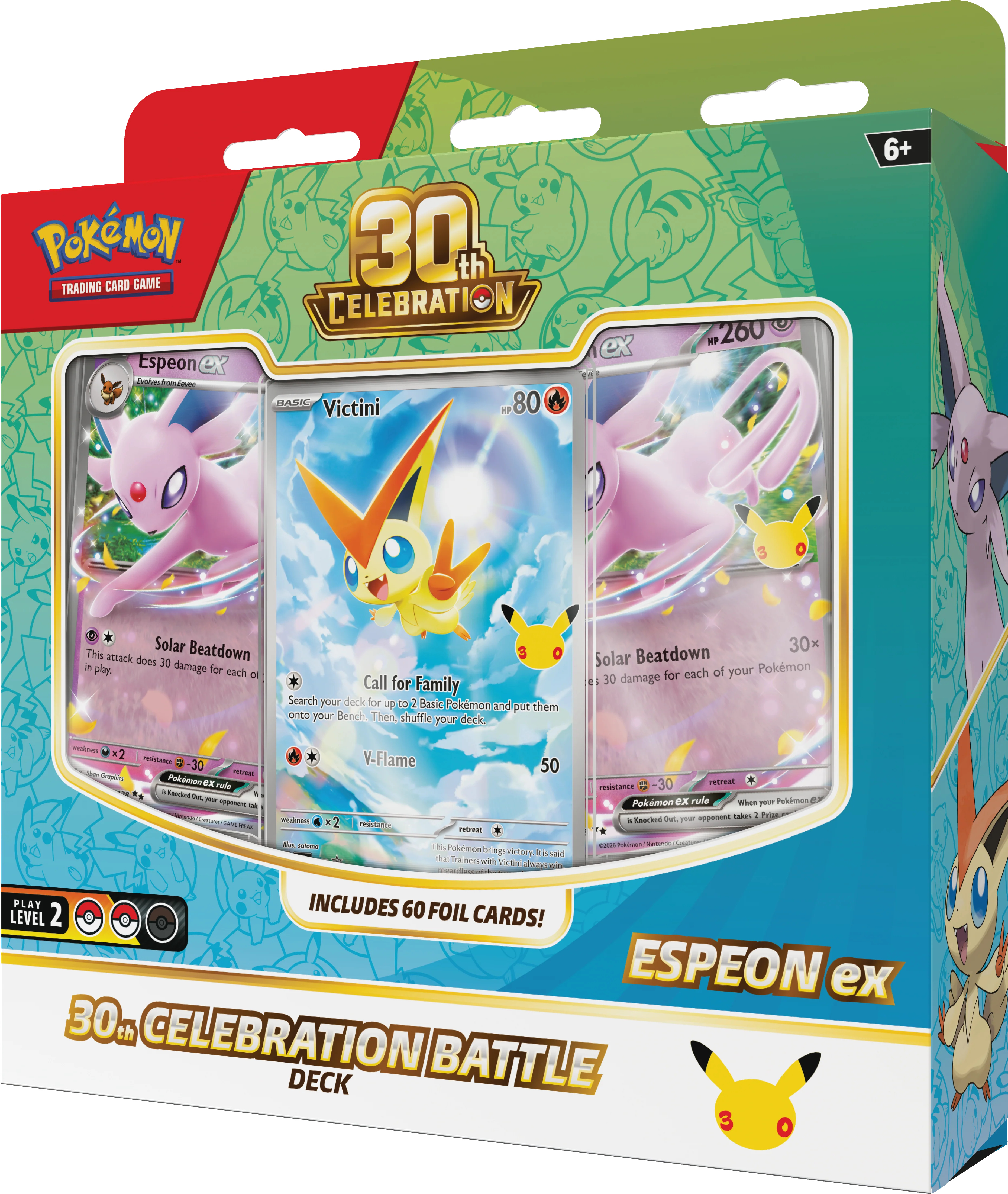 30th Celebration - Battle Decks - Espeon ex & Umbreon ex (PREVENTA PRÓXIMAMENTE) - Image 17