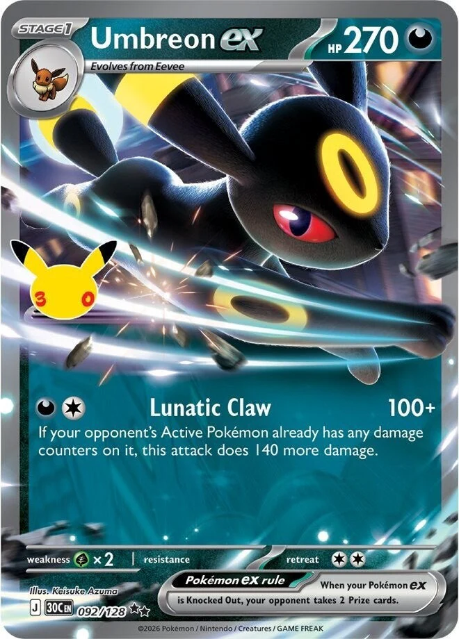 30th Celebration - Battle Decks - Espeon ex & Umbreon ex (PREVENTA PRÓXIMAMENTE) - Image 9