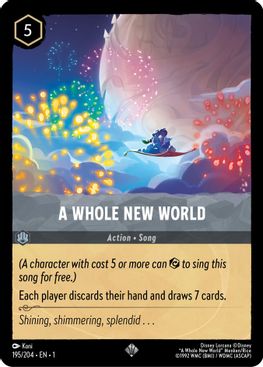 A Whole New World  - 195/204 - Super Rare