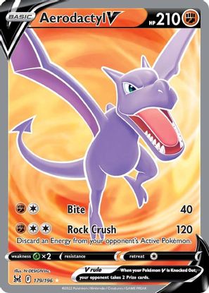 Aerodactyl V 179/196