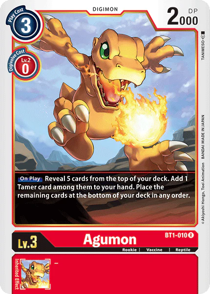 Agumon  BT1-010