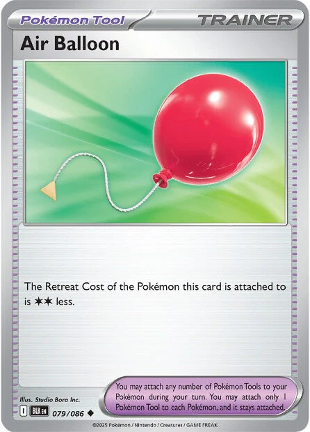 Air Balloon 079/086 - Uncommon - Reverse Holo