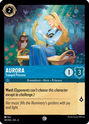 Aurora - Tranquil Princess  141/204 - Common - Cold Foil