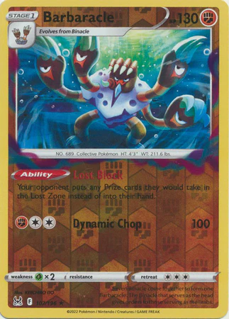 Barbaracle 107/196 Reverse Holo