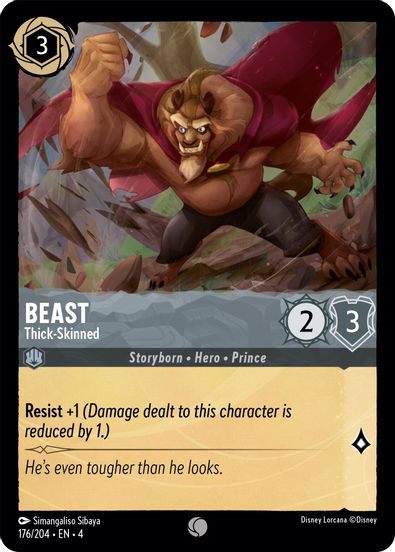 Beast - Thick-Skinned  176/204 - Common