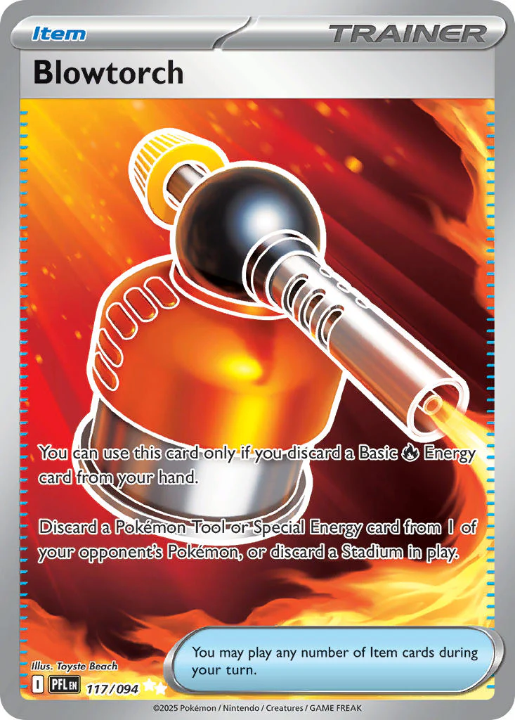 Blowtorch 117/094 - Ultra Rare (español)