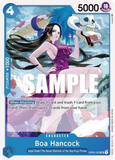 Boa Hancock  OP02-059 - Uncommon