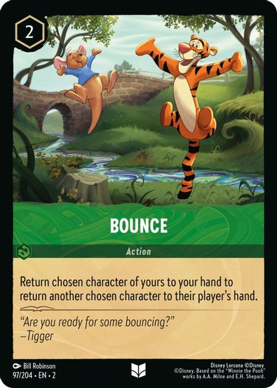 Bounce  97/204 - Uncommon - Cold Foil