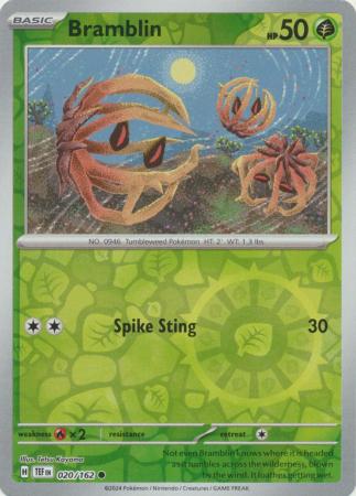 Bramblin  020/162 - Common - Reverse Holo