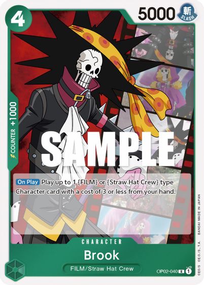 Brook  OP02-040 - Rare