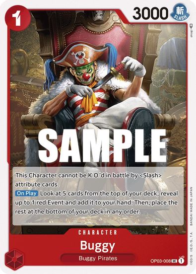 Buggy OP03-008 - Uncommon