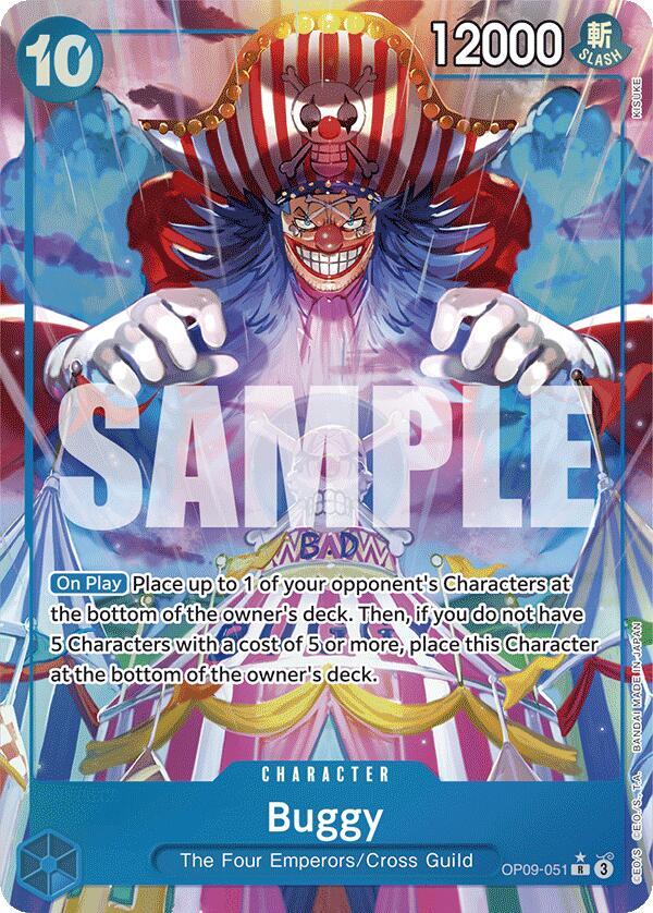 Buggy - OP09-051 - Super Parallel - Rare