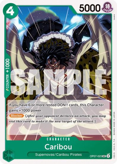 Caribou  OP07-023 - Uncommon