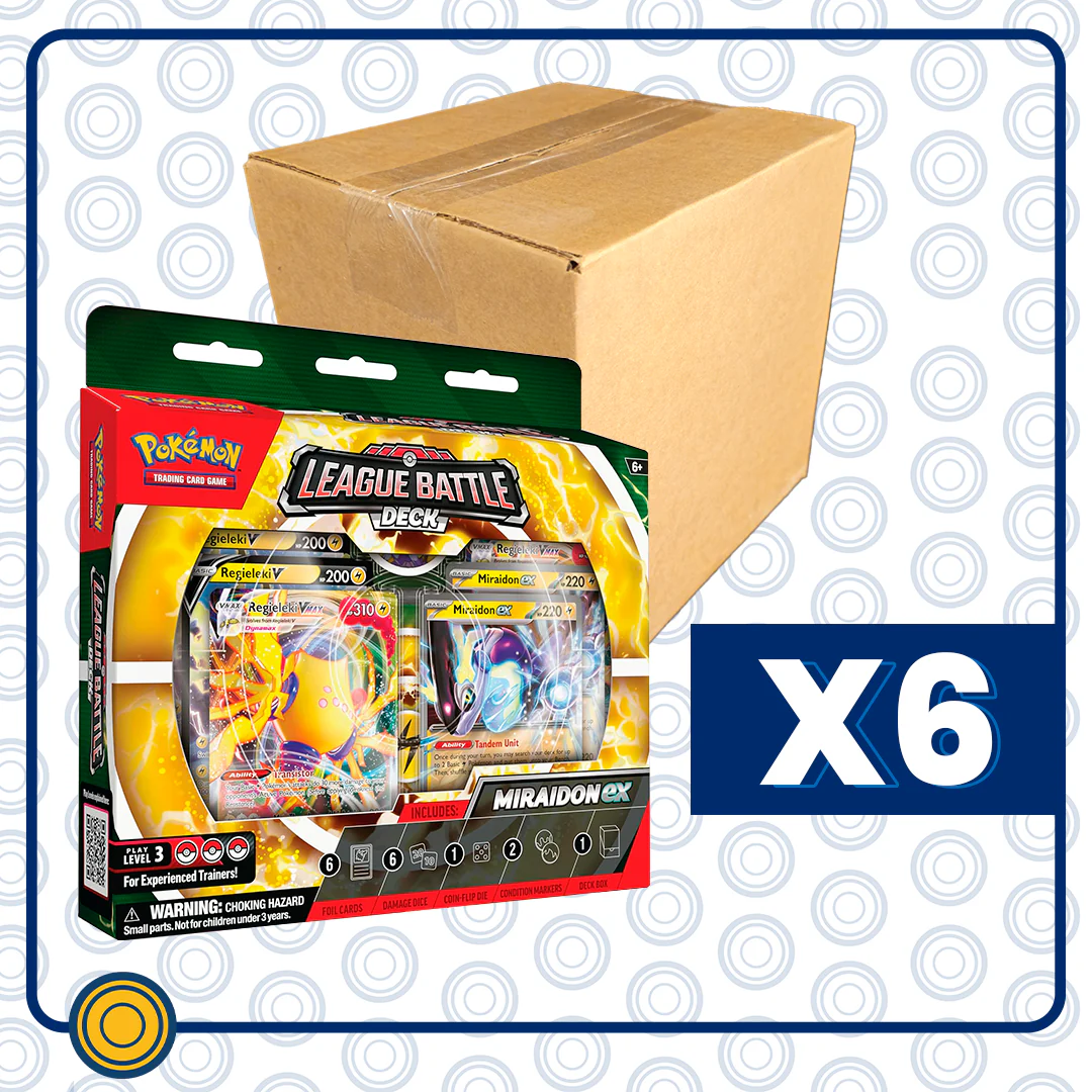 Case de League Battle Deck Miraidon ex - Inglés