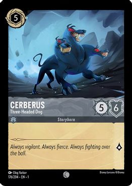 Cerberus - Three-Headed Dog  - 176/204 - Common