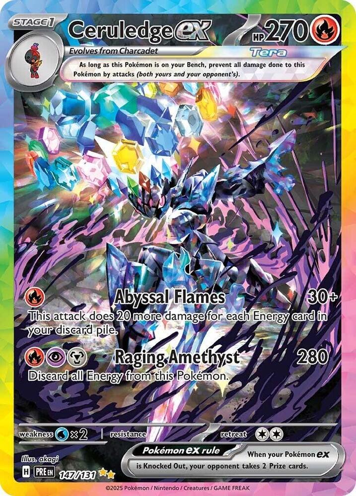 Ceruledge ex 147/131 - Special Illustration Rare -