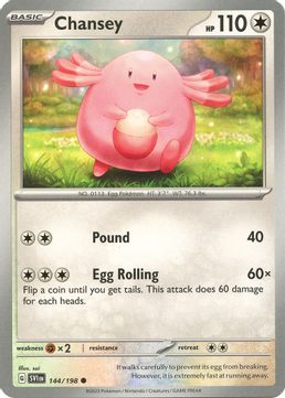Chansey - 144/198