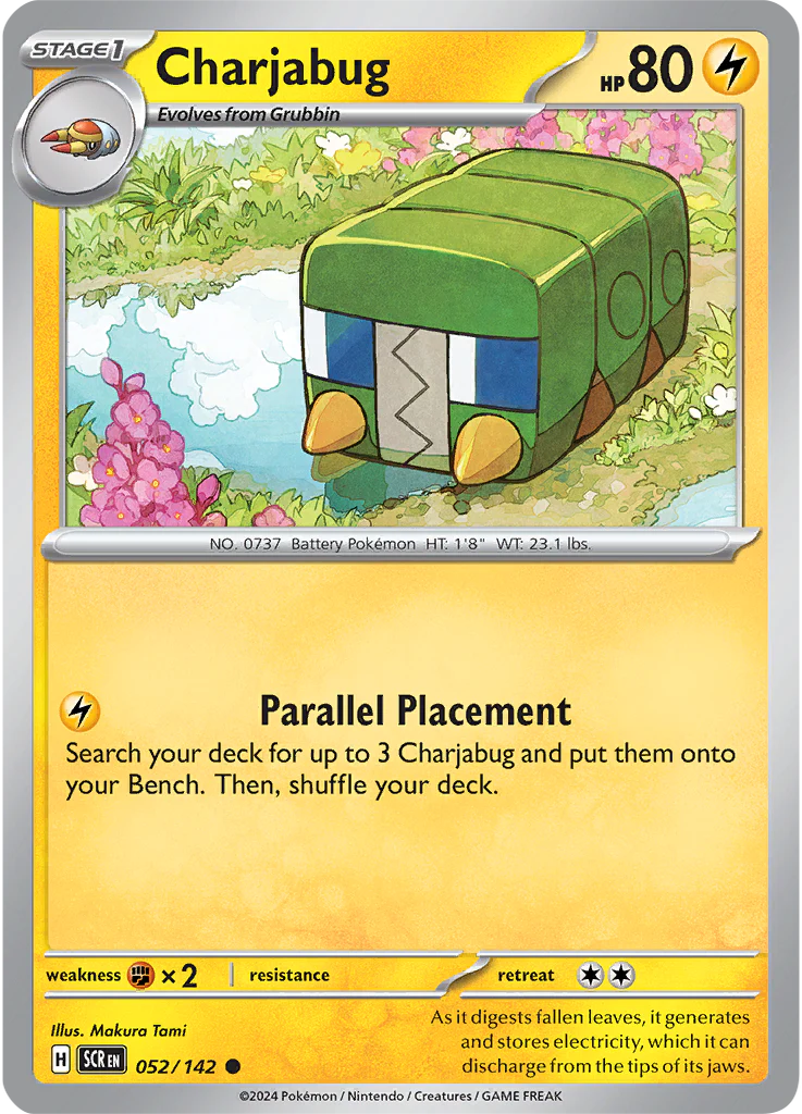 Charjabug 052/142 - Common - Reverse Holo