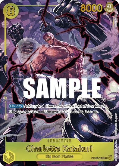 Charlotte Katakuri (Alternate Art) OP03-123 - Secret Rare