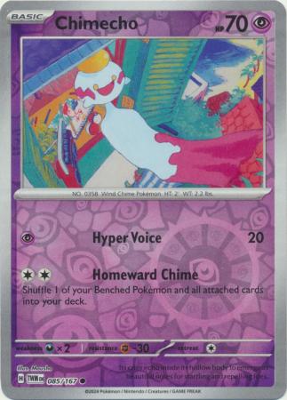 Chimecho 085/167 - Common - Reverse Holo