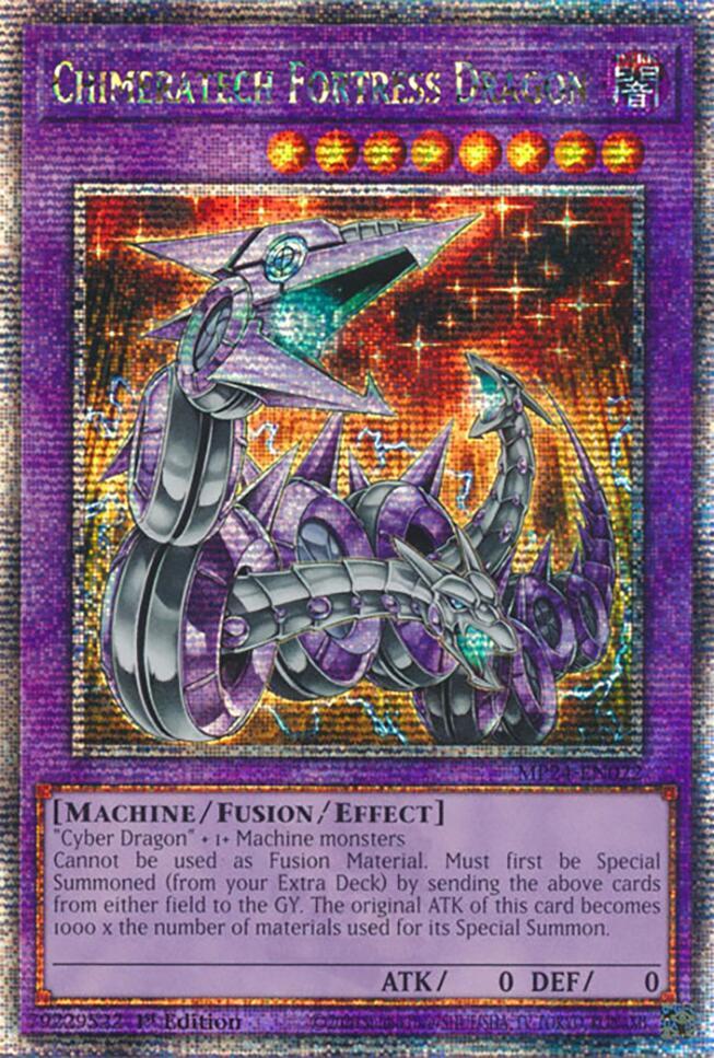 Chimeratech Fortress Dragon MP24-EN022 - (QCSR)