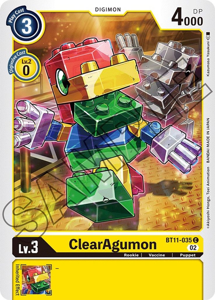 ClearAgumon BT11-035