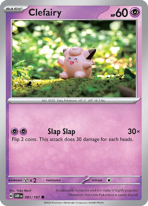 Clefairy 081/197 - Common - Reverse Holo