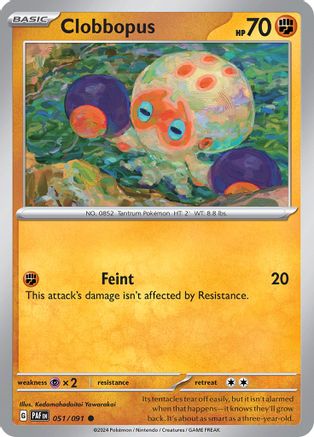 Clobbopus  051/091 - Common - Reverse Holo