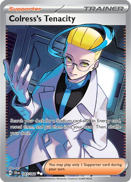 Colress's Tenacity 087/064 - Ultra Rare