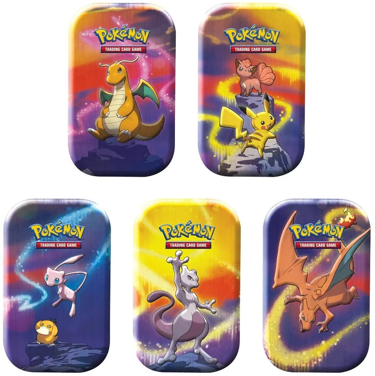 Mini tins Kanto Power 5 pack