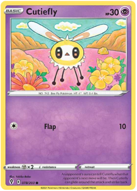 Cutiefly 078/203