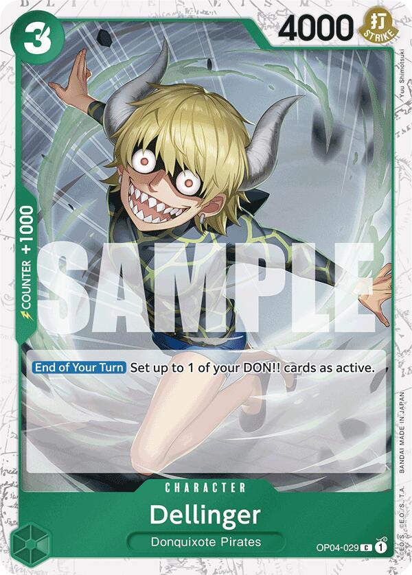Dellinger - OP04-029 - Pirate Flag Foil - Common