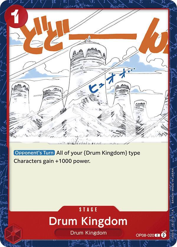 Drum Kingdom  OP08-020 Common