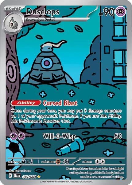 Dusclops 069/064 - Illustration Rare (español)
