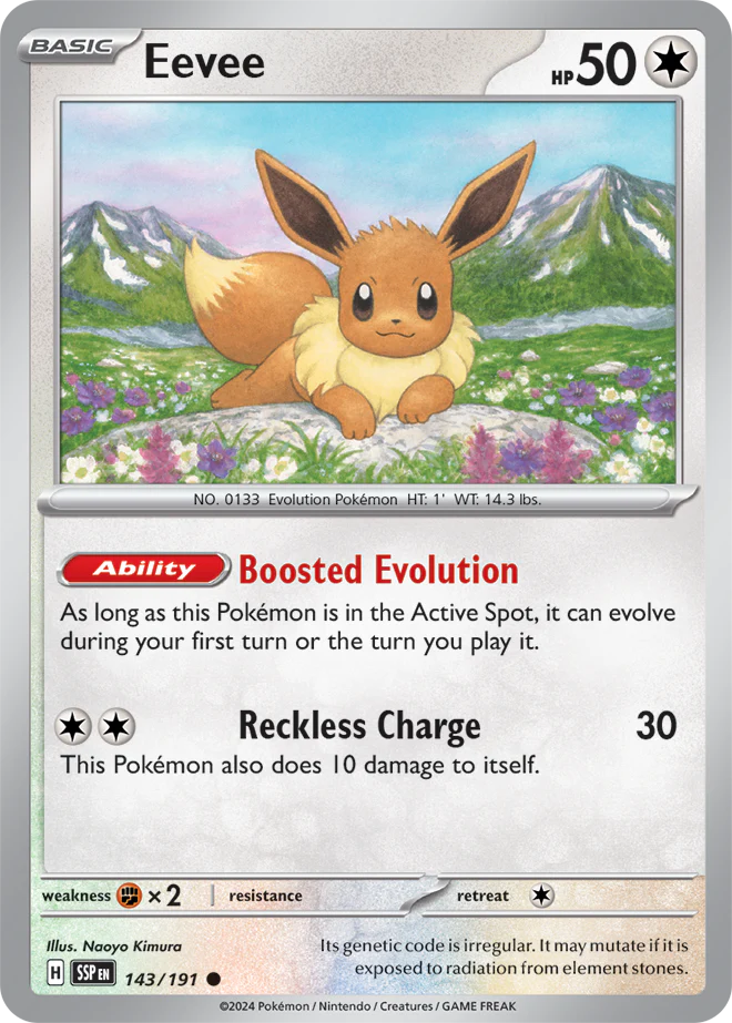 Eevee 143/191 - Common