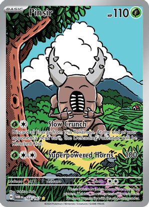 Pinsir 168/167 - Illustration Rare (ESPAÑOL)