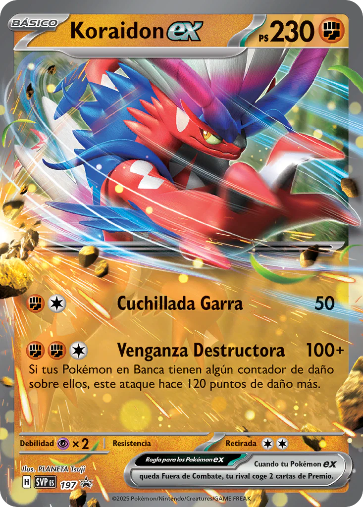 Slashing Legends Tin - Zacian ex / Koraidon ex (PAR) - ESPAÑOL - Image 5