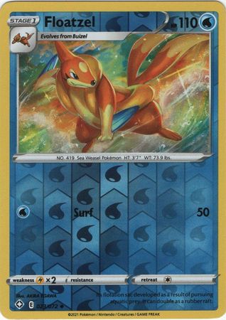 Floatzel 023/072 - Reverse Holo