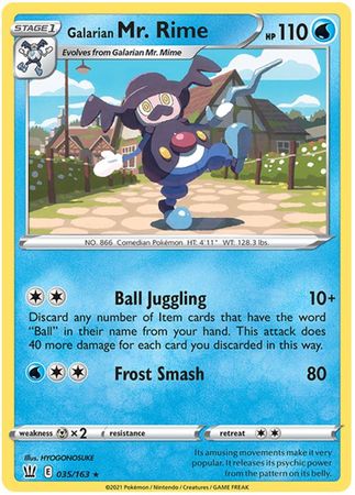 Galarian Mr. Rime 035/163