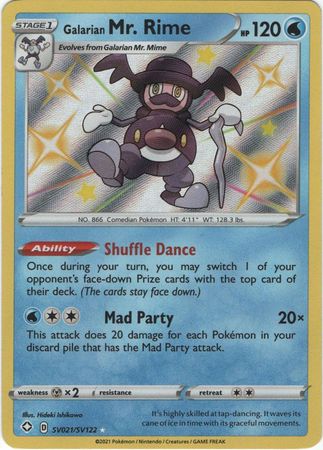 Galarian Mr. Rime SV021/SV122