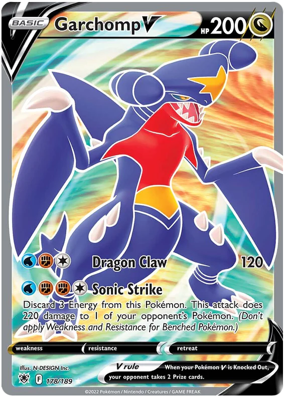Garchomp V 178/189