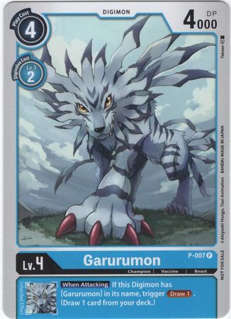 Garurumon P-007
