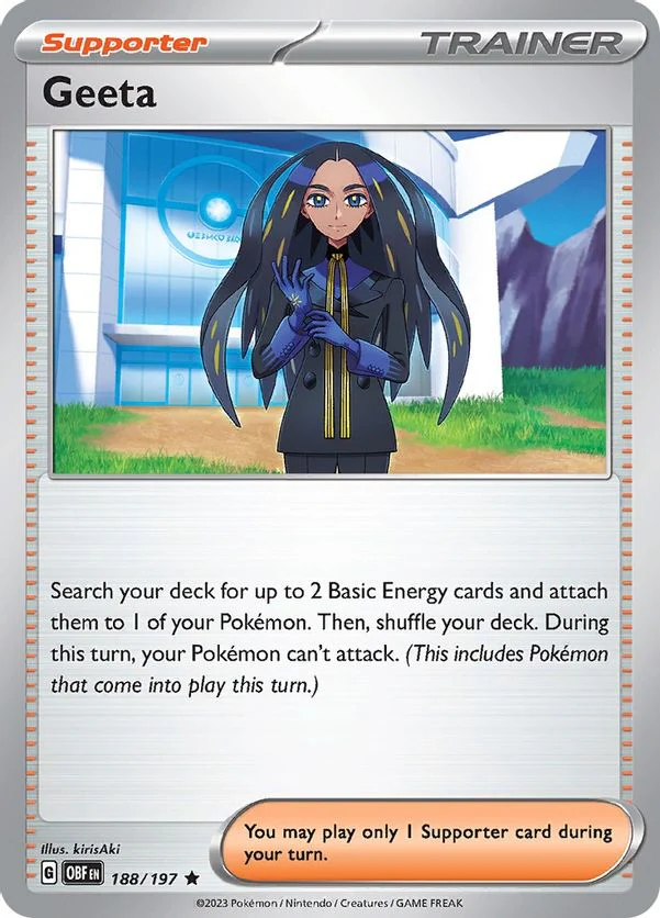 Geeta 188/197 - Rare - Holo