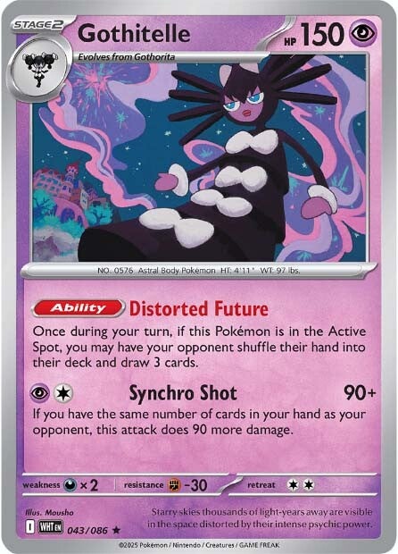 Gothitelle 043/086 - Rare - Holo
