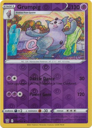 Grumpig 056/163 Reverse Holo
