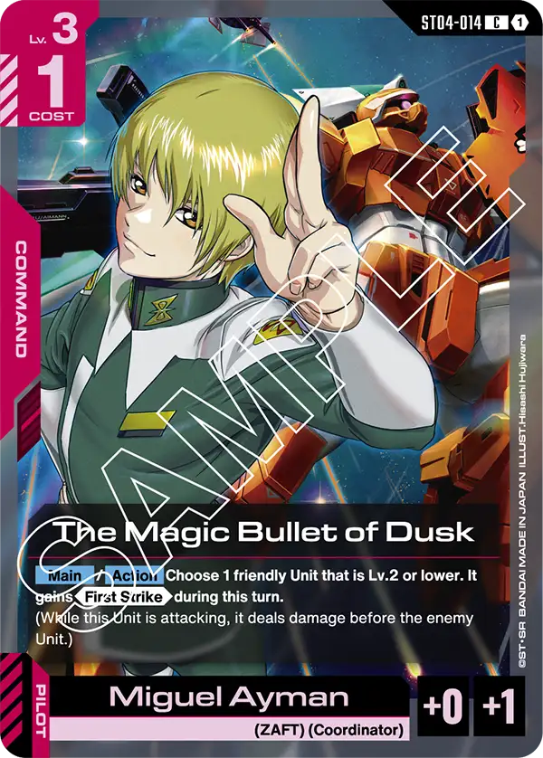 Gundam Card Game - Starter Deck 04 [ST04] SEED Strike - Preventa - Image 8
