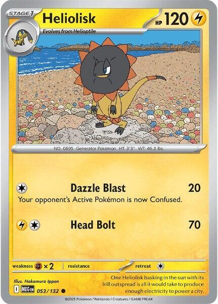 Heliolisk  053/132 - Common - Reverse Holo