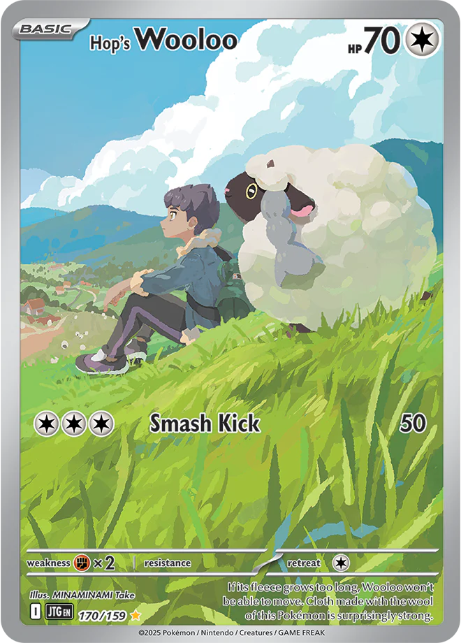 Hop's Wooloo 170/159 - Illustration Rare