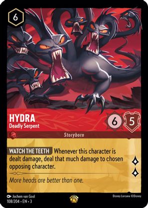 Hydra - Deadly Serpent  108/204 - Legendary
